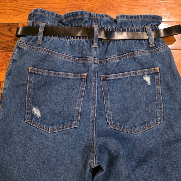 Forever 21 Distressed Paperbag Jeans - Picture 4 of 5